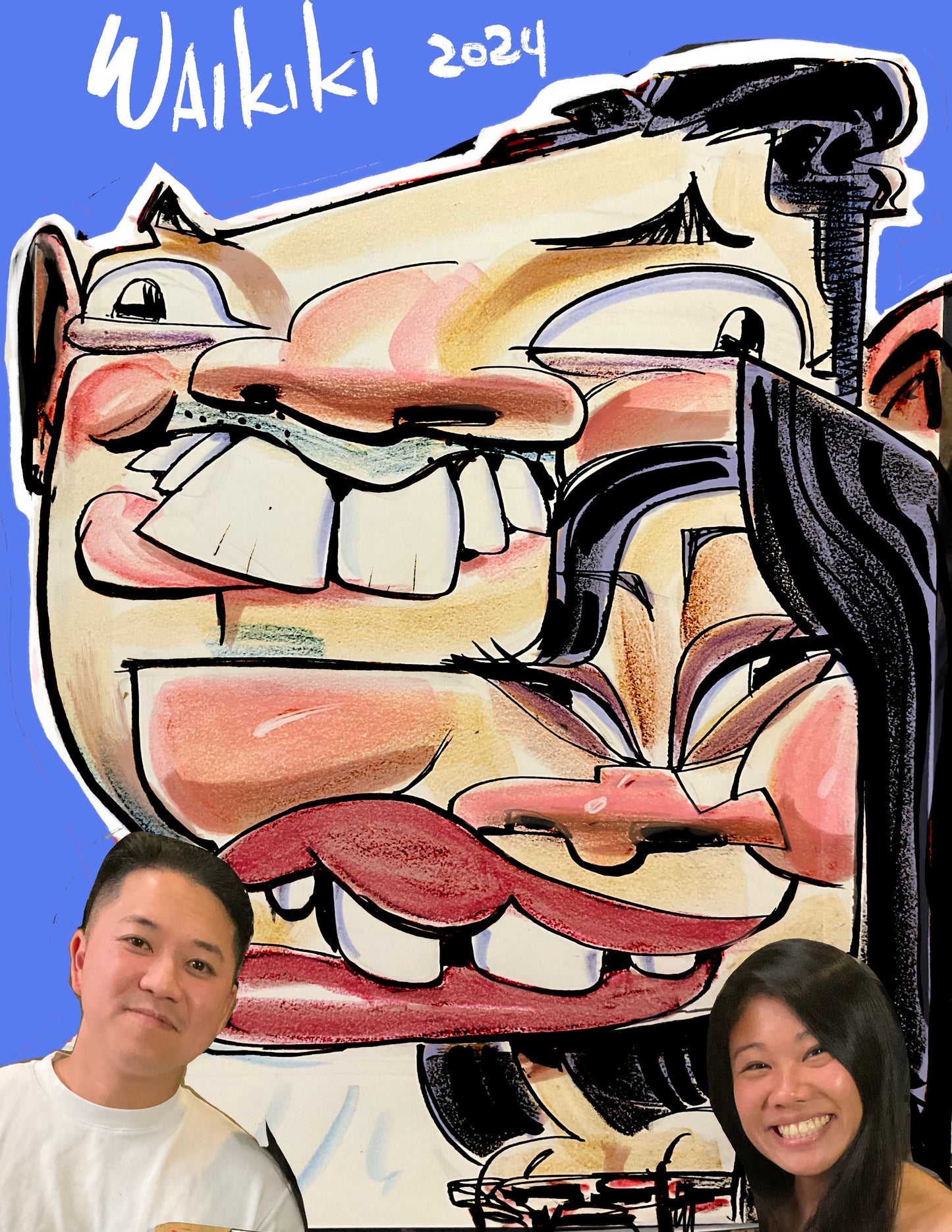 caricature session